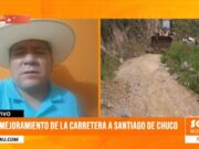 «La situación es alarmante. Hemos registrado múltiples accidentes debido al mal estado de la carretera»: Víctor Luján, alcalde provincial de Santiago de Chuco