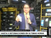 Trujillo: hasta cinco detonaciones en últimas horas