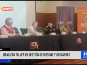 Áncash: autoridades realizan taller en gestión de riesgos y desastres