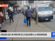 Áncash: aseguran que un paro no es la solución a la inseguridad