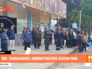 Cajamarca: trabajadores administrativos de la UNC acatan paro
