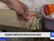 Chiclayo: vecinos protestan por falta de agua