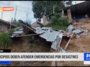 Áncash: municipios deben atender emergencias por desastres