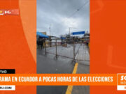 Tumbes: bloquean frontera Perú-Ecuador antes de elecciones presidenciales