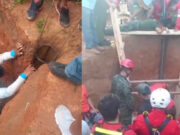 Pucallpa: niño cae en pozo tubular de 20 metros y sigue atrapado
