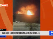 Trujillo: incendio en depósito deja daños materiales