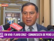«Si a menores de 17 vamos responsabilizarlos de manera penal, entonces que puedan votar en las elecciones»: Flavio Cruz, congresista de Perú Libre