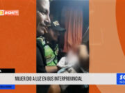 Ica: mujer dio a luz en bus interprovincial