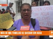 Huanchaco: más de mil familias del sector Ramón Castilla llevan días sin agua