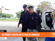 Lambayeque: detienen a policía en estado de ebriedad