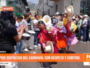 Cajamarca: reina pide disfrutar del carnaval con respeto y control
