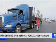 La Libertad: Sutrán identificó 410 vehículos por exceso de velocidad
