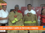 Trujillo: entregan uniformes y equipos de protección a bomberos