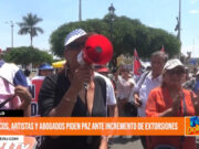 La Libertad: músicos, artistas y abogados piden paz ante incremento de extorsiones