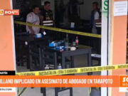 Trujillano estaría implicado en asesinato a abogado en Tarapoto