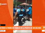 Piura: asesinan a padre de familia en la puerta de un colegio