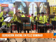 Trujillo: Banda show Sensación Juvenil presenta marineras y mixes de valses en el escenario de SOL TV