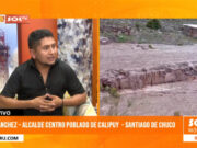 Alcalde de Calipuy habla de las fuertes lluvias que ponen en aprietos a su centro poblado
