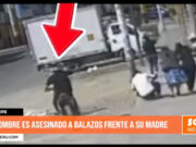 Chimbote: hombre es asesinado a balazos frente a su madre