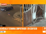 Trujillo: vehículo impactó contra fachada de edificio en Urb. San Andrés