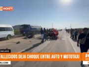 Chiclayo: dos personas perdieron la vida tras trágico accidente
