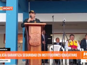 Cajamarca: Policía garantiza seguridad en instituciones educativas