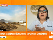Yesenia Coronel indica que la OEFA brinda asistencia técnica para supervisar carboneras en Salaverry