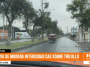 La Libertad: moderadas precipitaciones alertaron a la población trujillana