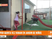 Trujillo: delincuentes roban por quinta vez material de jardín en La Esperanza