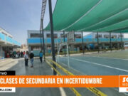 Trujillo: Padres exigen mejoras de techo de colegio en Alto Trujillo