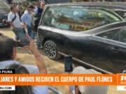 Piura: familiares y amigos reciben el cuerpo del Ruso, excantante de Armonía 10