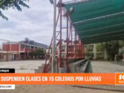 Lambayeque: suspenden clases en 15 colegios por lluvias