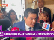 «Le dije al ministro Santiváñez que le daba una semana, el Gobierno ha fracasado»: Diego Bazán, congresista de Renovación Popular