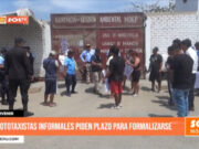 El Porvenir: mototaxistas informales piden plazo para formalizarse