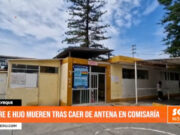 Lambayeque: padre e hijo mueren tras caer de antena en comisaría