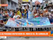 Cajamarca: miles de personas disfrutaron del ingreso del Ño Carnavalón