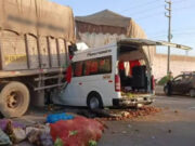 Lambayeque: tres fallecidos tras violento choque entre combi y tráiler
