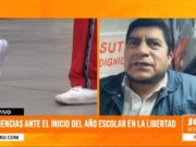 La Libertad: denuncia colapso de colegios por lluvias y extorsión a docentes