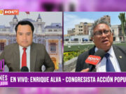 «¿Quién vendría después de Santiváñez, solucionaría el problema? No hay que abandonar el barco»: Enrique Alva, congresista de Acción Popular