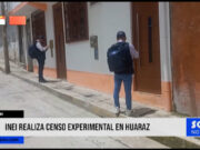 Áncash: INEI realiza censo experimental en Huaraz