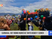 Cajamarca: Rey Momo murió de tanto beber y comer