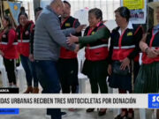 Cajamarca: rondas urbanas reciben tres motocicletas por donación