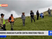 Cajamarca: ronderos anuncian plantón contra el Ministerio Público