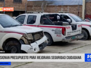Cajamarca: asignan presupuesto para mejorar la seguridad ciudadana