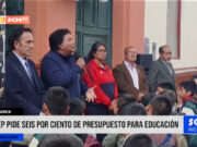 Cajamarca: SUTEP pide 6% de presupuesto para educación