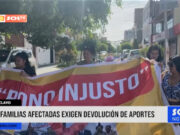 Chiclayo: familias afectadas exigen devolución de aportes