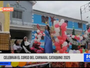 Áncash: celebran corso del Carnaval Cataquino 2025