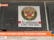 Trujillo: extorsionan a restaurante ubicado a tres cuadras de base Dinoes