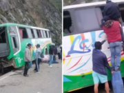 La Libertad: tres muertos y 11 heridos tras accidente de bus en Otuzco