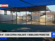 La Esperanza: jardín N.° 2308 espera vigilante y mobiliario prometido
